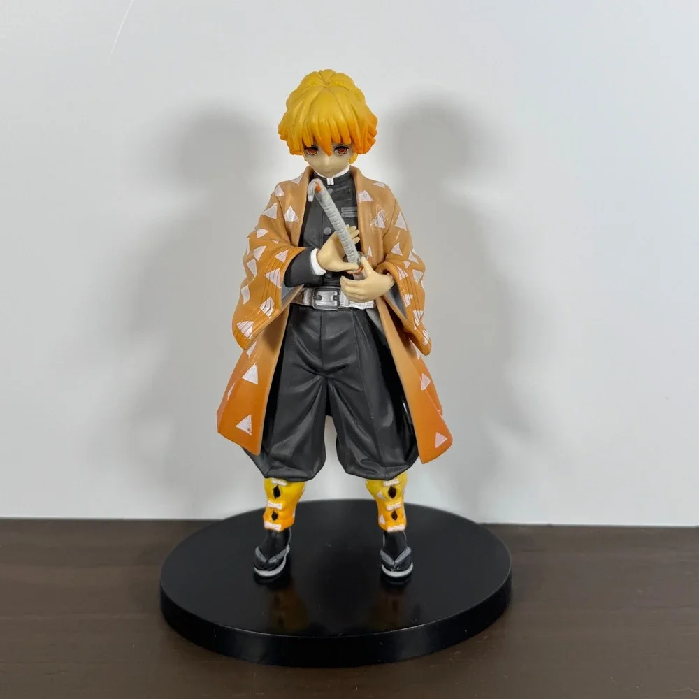 Demon Slayer Zenitsu Agatsuma Vol 3 Figure Orange 6.5in Banpresto Excellent